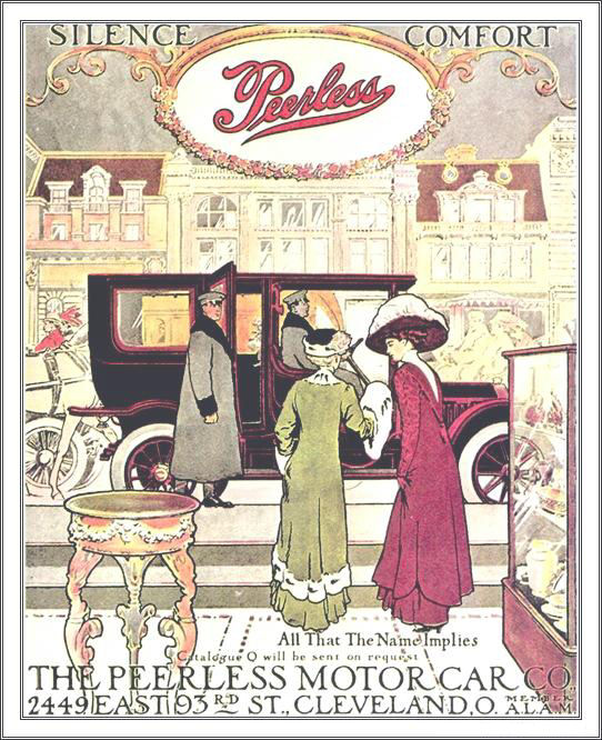 1904 Peerless Auto Advertising